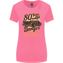 80 Year Old Banger Birthday 80th Year Old Womens Wider Cut T-Shirt Azalea