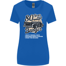 80 Year Old Banger Birthday 80th Year Old Womens Wider Cut T-Shirt Royal Blue