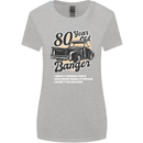 80 Year Old Banger Birthday 80th Year Old Womens Wider Cut T-Shirt Sports Grey