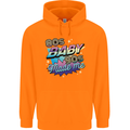 80s Baby 90s Made Me Music Pop Rock Childrens Kids Hoodie Orange
