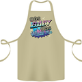 80s Baby 90s Made Me Music Pop Rock Cotton Apron 100% Organic Khaki