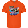 80s Baby 90s Made Me Music Pop Rock Kids T-Shirt Childrens Orange
