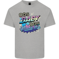 80s Baby 90s Made Me Music Pop Rock Kids T-Shirt Childrens Sports Grey