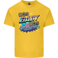 80s Baby 90s Made Me Music Pop Rock Kids T-Shirt Childrens Yellow