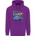 80s Baby 90s Made Me Music Pop Rock Mens 80% Cotton Hoodie Purple