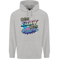 80s Baby 90s Made Me Music Pop Rock Mens 80% Cotton Hoodie Sports Grey