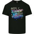 80s Baby 90s Made Me Music Pop Rock Mens Cotton T-Shirt Tee Top Black