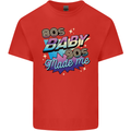 80s Baby 90s Made Me Music Pop Rock Mens Cotton T-Shirt Tee Top Red