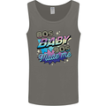 80s Baby 90s Made Me Music Pop Rock Mens Vest Tank Top Charcoal