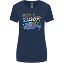 80s Baby 90s Made Me Music Pop Rock Womens Wider Cut T-Shirt Navy Blue