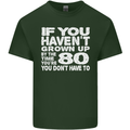 80th Birthday 80 Year Old Don't Grow Up Funny Mens Cotton T-Shirt Tee Top Forest Green