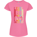 80th Birthday 80 Year Old Level Up Gamming Womens Petite Cut T-Shirt Azalea