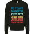 80th Birthday 80 Year Old Mens Sweatshirt Jumper Black