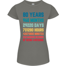 80th Birthday 80 Year Old Womens Petite Cut T-Shirt Charcoal