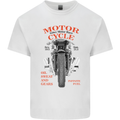 850cc Motor Race Biker Motorcycle Motorbike Mens Cotton T-Shirt Tee Top White