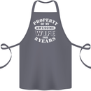 8 Year Wedding Anniversary 8th Funny Wife Cotton Apron 100% Organic Steel