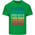 8th Birthday 8 Year Old Kids T-Shirt Childrens Irish Green