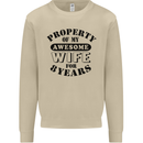 8th Wedding Anniversary 8 Year Funny Wife Mens Sweatshirt Jumper Sand