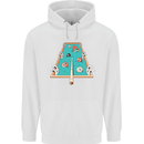 9-Ball Pool Funny Swimming Pool Mashup Childrens Kids Hoodie White