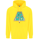 9-Ball Pool Funny Swimming Pool Mashup Childrens Kids Hoodie Yellow