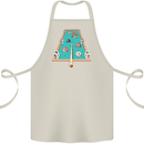 9-Ball Pool Funny Swimming Pool Mashup Cotton Apron 100% Organic Natural
