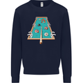 9-Ball Pool Funny Swimming Pool Mashup Kids Sweatshirt Jumper Navy Blue