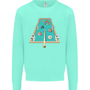 9-Ball Pool Funny Swimming Pool Mashup Kids Sweatshirt Jumper Peppermint