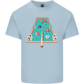 9-Ball Pool Funny Swimming Pool Mashup Kids T-Shirt Childrens Light Blue