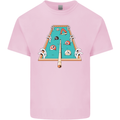 9-Ball Pool Funny Swimming Pool Mashup Kids T-Shirt Childrens Light Pink