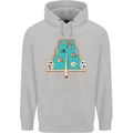 9-Ball Pool Funny Swimming Pool Mashup Mens 80% Cotton Hoodie Sports Grey