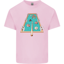 9-Ball Pool Funny Swimming Pool Mashup Mens Cotton T-Shirt Tee Top Light Pink