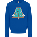 9-Ball Pool Funny Swimming Pool Mashup Mens Sweatshirt Jumper Royal Blue