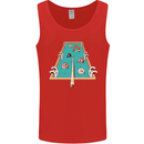 9-Ball Pool Funny Swimming Pool Mashup Mens Vest Tank Top Red