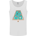 9-Ball Pool Funny Swimming Pool Mashup Mens Vest Tank Top White