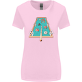 9-Ball Pool Funny Swimming Pool Mashup Womens Wider Cut T-Shirt Light Pink