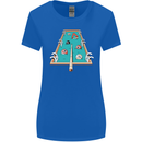 9-Ball Pool Funny Swimming Pool Mashup Womens Wider Cut T-Shirt Royal Blue