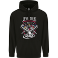 9-Ball Pool Less Talk More Chalk Funny Childrens Kids Hoodie Black