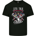 9-Ball Pool Less Talk More Chalk Funny Kids T-Shirt Childrens Black