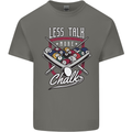 9-Ball Pool Less Talk More Chalk Funny Kids T-Shirt Childrens Charcoal