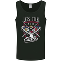 9-Ball Pool Less Talk More Chalk Funny Mens Vest Tank Top Black