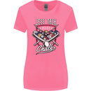 9-Ball Pool Less Talk More Chalk Funny Womens Wider Cut T-Shirt Azalea