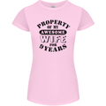 9th Wedding Anniversary 9 Year Funny Wife Womens Petite Cut T-Shirt Light Pink