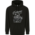 ATV All Terrain Vehicle 4X4 Quad Bike Childrens Kids Hoodie Black