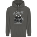 ATV All Terrain Vehicle 4X4 Quad Bike Childrens Kids Hoodie Storm Grey