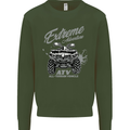 ATV All Terrain Vehicle 4X4 Quad Bike Kids Sweatshirt Jumper Forest Green