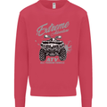 ATV All Terrain Vehicle 4X4 Quad Bike Kids Sweatshirt Jumper Heliconia