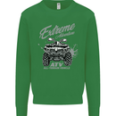 ATV All Terrain Vehicle 4X4 Quad Bike Kids Sweatshirt Jumper Irish Green