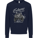 ATV All Terrain Vehicle 4X4 Quad Bike Kids Sweatshirt Jumper Navy Blue