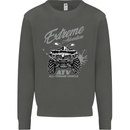 ATV All Terrain Vehicle 4X4 Quad Bike Kids Sweatshirt Jumper Storm Grey