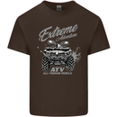 ATV All Terrain Vehicle 4X4 Quad Bike Kids T-Shirt Childrens Chocolate